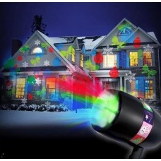 Лазерный Новогодний Проектор для дома и квартиры Star Shower Slide Show