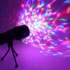 Портативный светодиодный цветной проектор-фонарик со штативом, 2 в 1 AdV