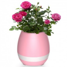 Умный цветочный горшок Smart Music Flowerpot с музыкой Розовый