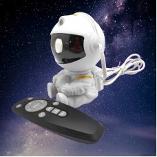 Лазерный проектор звездное небо, световой проектор в виде Астронавта , атмосферный ночник  с пультом, зарядка USB PR-360