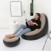 Air Sofa Comfort Надувное кресло с пуфом для комфортного отдыха ZD-33223