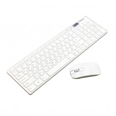 Беспроводная USB клавиатура и мышь комплект. Набор клавиатура мышь для ПК K06 Wireless keyboard USB