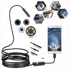 Камера эндоскоп с кабелем на 2 метра 7 мм USB/micro USB с подсветкой  VT
