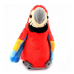 Говорящий яркий попугай повторюшка Parrot Talking  Красный аим