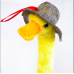 Танцующая утка в шляпке, поёт и светится Dancing duck аим