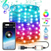 Гирлянда RGB  светодиодная для ёлки и новогоднего декора (управление цвета с телефона) 15м 150 LED