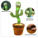 Танцующий кактус поющий 120 песен с подсветкой Dancing Cactus TikTok игрушка Повторюшка  VT