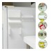 Магнитный стеллаж-органайзер для кухни HJ3 на холодильник 5в1 