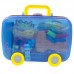 Конструктор-мозаика с шуруповертом в чемодане. Чемодан автобус Portable Platter 251 дет. PP251DG