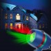 Уличная лазерная проекционная лампа со звездами. Звездный рождественский проектор для газонов из разноцветных звездочек (зеленый, красный) SSM343AV