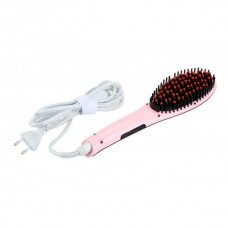 Электрическая расческа-выпрямитель Fast Hair Straightener HQT-906 Pink