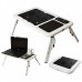 Столик для ноутбука E-Table LD09 универсальный Черно-Белый TA12AS