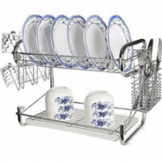 Edenberg двухярусная подставка сушилка для посуды 