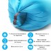 Надувной матрас-гамак Air Puffer, шезлонг, мешок) Голубой original