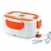 Ланч-бокс The Electric Lunch Box разборной  с подогревом от сети   220V  Оранжевый с белым