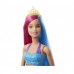 Кукла Барби Barbie Dreamtopia Mermaid Pink and Blue Hair,  русалочка-красавица, с розово-голубыми волосами, сияет словно радуга, с сгибающейся талией и ярким сменным хвостом.