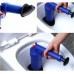 Вантуз-пистолет Toilet dredge GUN BLUE TQA23077 Пневматический вантуз, очиститель канализации высокого давления для любых засоров