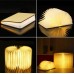 Настольная лампа ночник Чудесная Книга.   Foldable Book Lamp ночник для спальни, детской и гостиной, создающий уютную домашнюю атмосферу